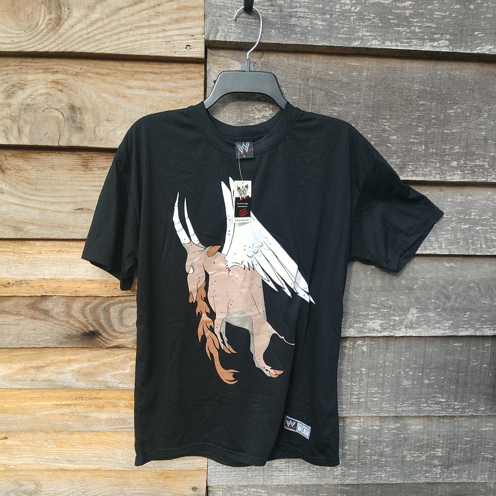 🆕🤼WWE Official Licensed Black T-shirt W/Graphics Daniel Bryan NWT Large
